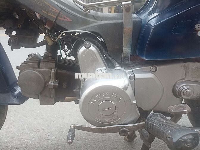 Honda Cub có đề zin đẹp cổ kiểng cà phê
