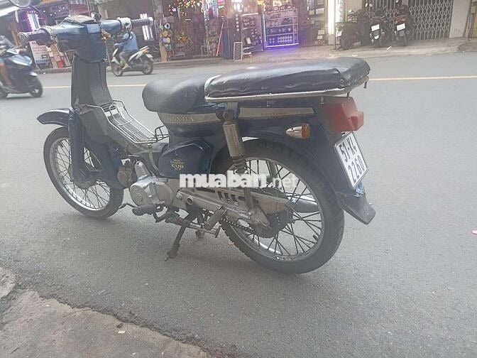 Honda Cub có đề zin đẹp cổ kiểng cà phê