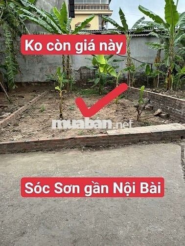 1. 3x tỷ lô full thổ cư gần Sân Bay Nội Bài Sóc Sơn, gần KCN Sạch