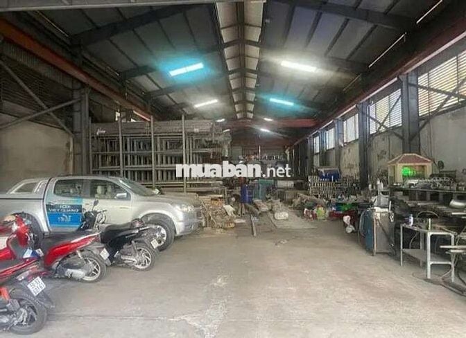 Cho thuê kho (1500m) có cẩu trục, xe công