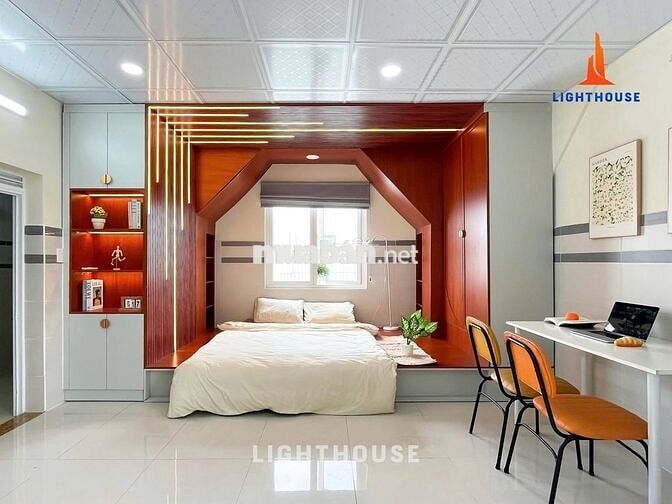 STUDIO 1PN BAN CÔNG  FULL NỘI THẤT  MÁY GIẶT RIÊNG  ĐẶNG THÙY TRÂM