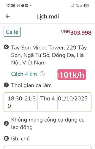 Tuyển giúp việc theo giờ - Thu nhập tốt