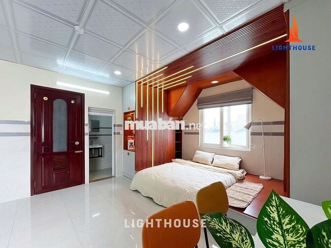 STUDIO 1PN BAN CÔNG  FULL NỘI THẤT  MÁY GIẶT RIÊNG  ĐẶNG THÙY TRÂM
