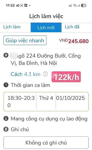 Tuyển giúp việc theo giờ - Thu nhập tốt