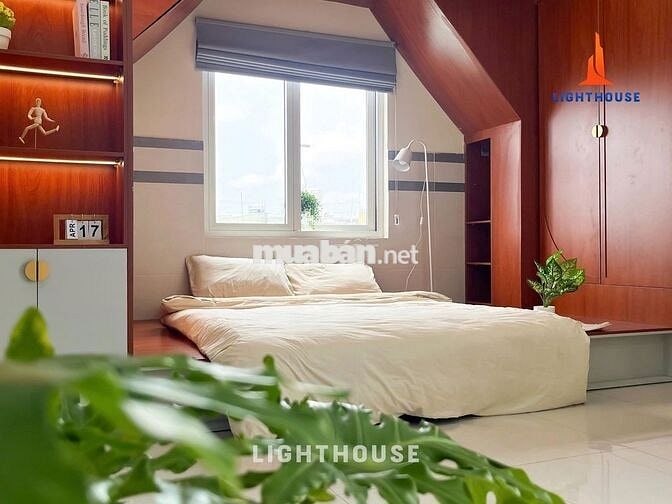 STUDIO 1PN BAN CÔNG  FULL NỘI THẤT  MÁY GIẶT RIÊNG  ĐẶNG THÙY TRÂM