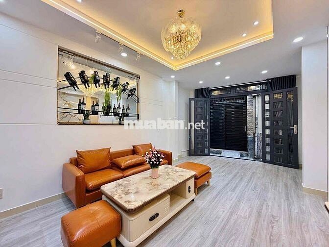 Bán Gấp (1Trệt,2lầu) Hẻm 27/*Văn Thân,P8,Q6. ngang 4x dài 12. (2tỷ520)
