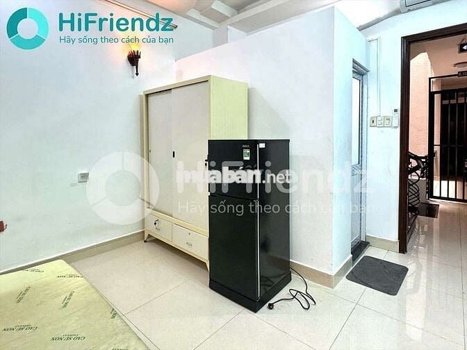 PHÒNG STUDIO BAN CÔNG MẶT TIỀN ĐƯỜNG_DƯƠNG BÁ TRẠC_GẦN CẦU NG VĂN CỪ
