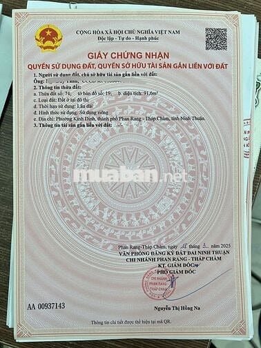 bán căn nhà đẹp hẽm 343 NGô Gia Tự, Phường Kinh Dinh, Phan rang