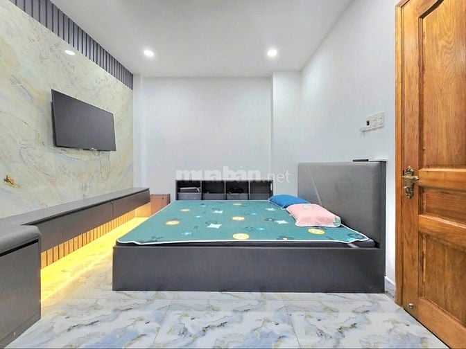 Nhà Hẻm Oto-Rẻ Nhất- 4 Tầng- 5x10m - 3 Phòng Ngủ Master-6 tỷ 150