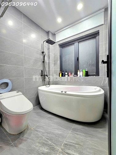 Nhà Hẻm Oto-Rẻ Nhất- 4 Tầng- 5x10m - 3 Phòng Ngủ Master-6 tỷ 150