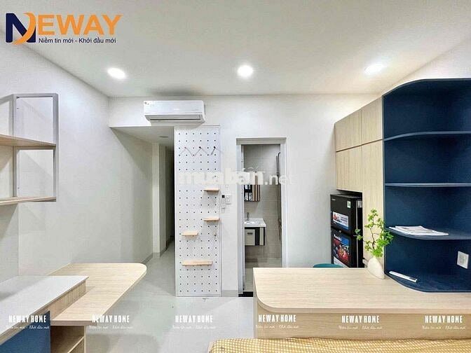 KHAI TRƯƠNG STUDIO MỚI XÂY_FULL NỘI THẤT_CỬA SỔ THOÁNG_GẦN AOEN BTÂN
