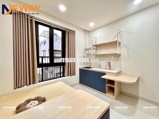 KHAI TRƯƠNG STUDIO MỚI XÂY_FULL NỘI THẤT_CỬA SỔ THOÁNG_GẦN AOEN BTÂN