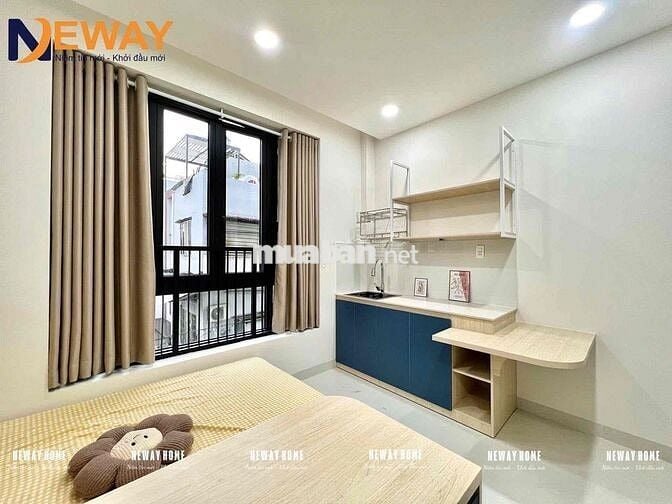 KHAI TRƯƠNG STUDIO MỚI XÂY_FULL NỘI THẤT_CỬA SỔ THOÁNG_GẦN AOEN BTÂN