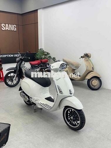 VespaSprint125 Abs Trắng Crom nguyên rin cực đẹp