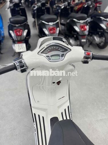 VespaSprint125 Abs Trắng Crom nguyên rin cực đẹp