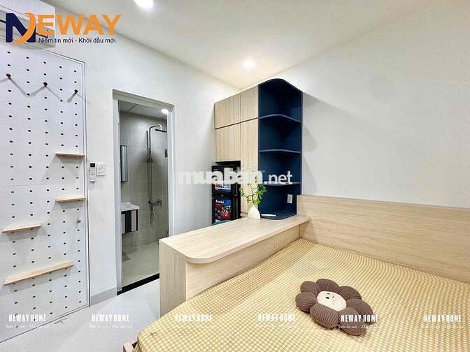 KHAI TRƯƠNG STUDIO MỚI XÂY_FULL NỘI THẤT_CỬA SỔ THOÁNG_GẦN AOEN BTÂN