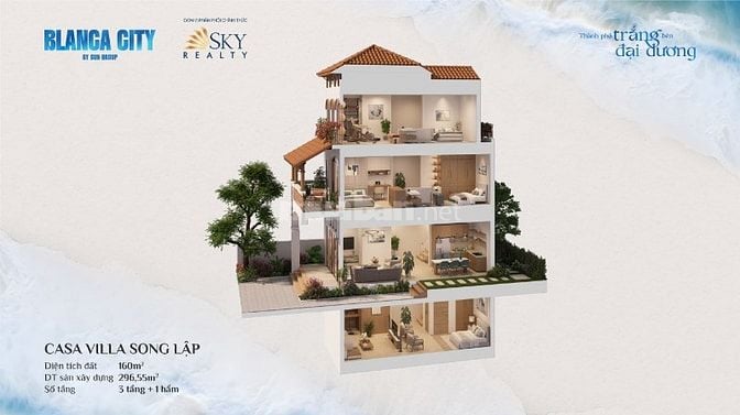 BIỆT THỰ SONG LẬP VŨNG TÀU SỞ HỮU LÂU DÀI