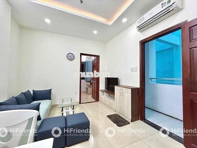 CHDV full nội thất 2pn cực thoáng ban công cửa sổ, bảo vệ 24/7 ngayHVT