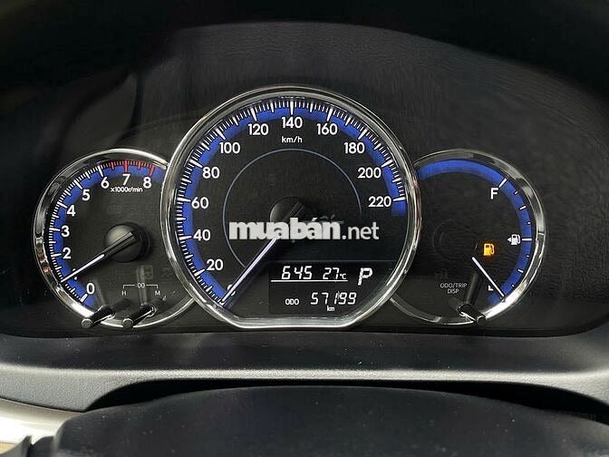 Toyota Vios 2019 1.5G - 57199 km