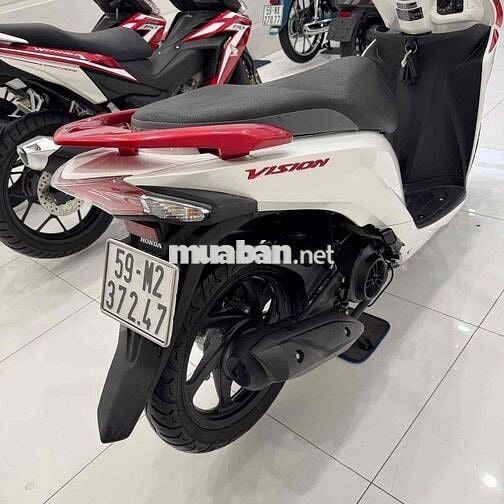 Honda Vision 110 2019 Trắng Đỏ siêu mới chỉ 8000km