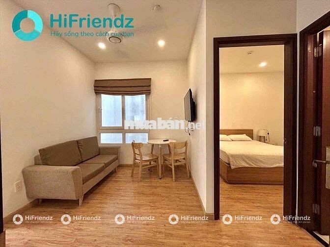 🔥Cho Thuê Căn Hộ Dịch Vụ 1 phòng ngủ bancol Full nội thất cao cấp🔥