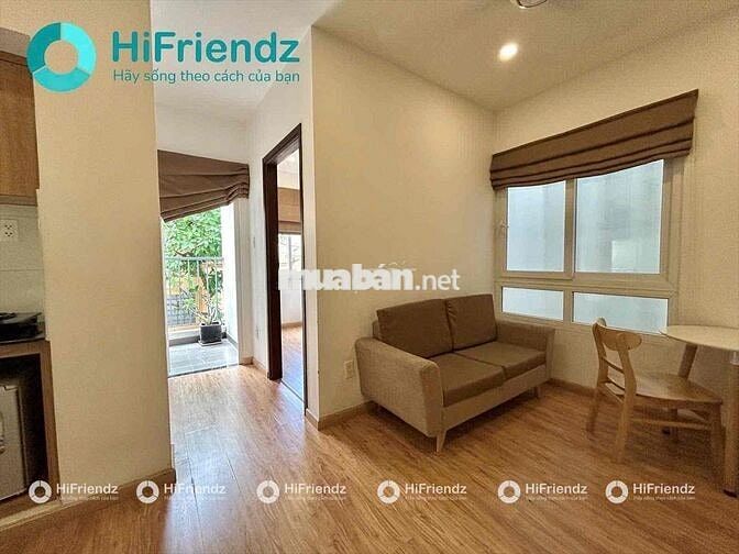 🔥Cho Thuê Căn Hộ Dịch Vụ 1 phòng ngủ bancol Full nội thất cao cấp🔥