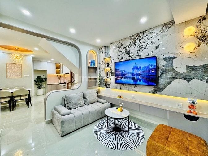 ⭐️Nhà 3 Lầu tuyệt đẹp Cao cấp hẻm Phan Văn Hân, P17, Q.Bình Thạnh.