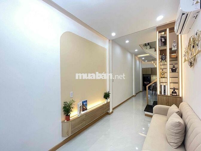 Bán nhà Gò Vấp, Nguyễn Thái Sơn, xây mới, 27m2, 3 tầng, 4.65 tỷ