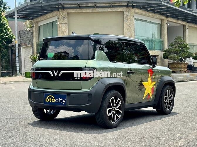 VinFast VF3 2024 - Màu xanh - 6.000km - Thuê pin