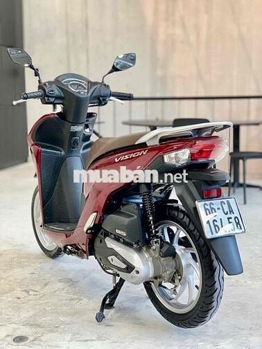 Honda Vision 2024 Đỏ – Cao Cấp Smartkey – Biển 66