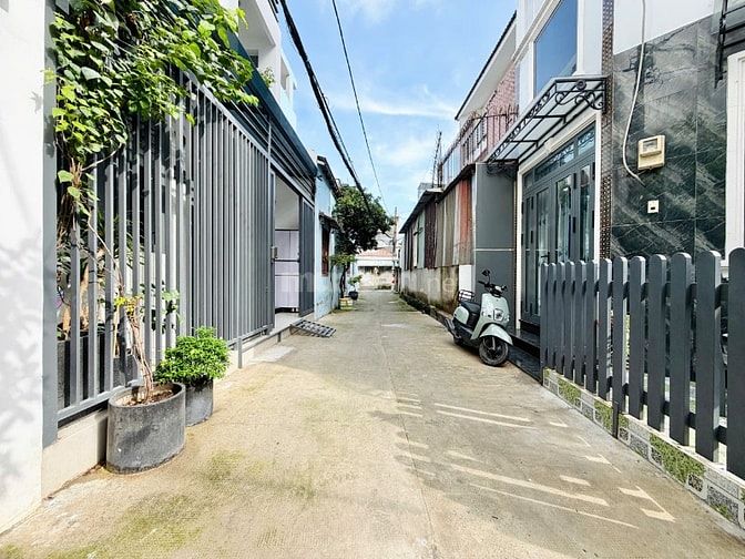 NHÀ 2 MẶT TIỀN HẺM XE HƠI PHAN HUY ÍCH, P.12, Q.GV, HCM 4.57 TỶ