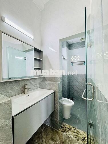 Nhà Mới, Hẻm Ô Tô, 93m2, Ngang 5m, 5 Tầng, 5PN, Lê Đức Thọ, Q. Gỏ Vấp