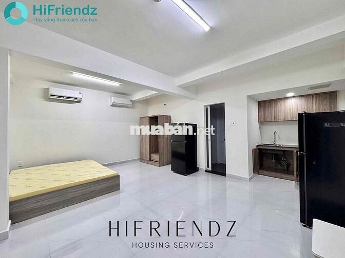 STUDIO SIÊU XINH XÒ FULL NỘI THẤT NỘI KHU TIỆN LỢI DỄ DI CHUYỂN