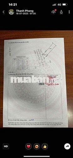 BÁN GẤP MẶT TIỀN TRƯƠNG THỊ NHƯ GIÁ 4ty350