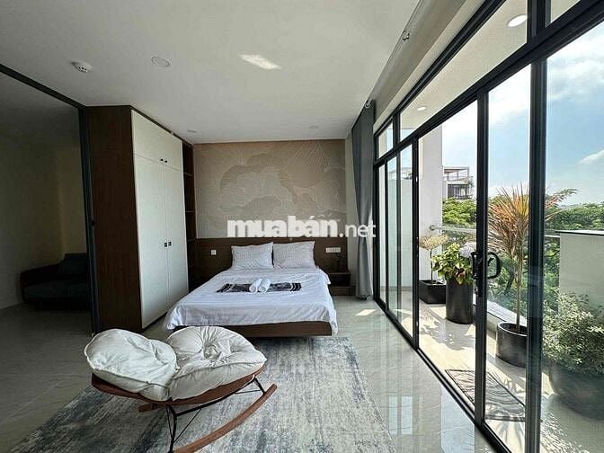 Căn hộ 1PN  45m2 ban công thoáng nội thất cao cấp ở Huỳnh Văn Bánh