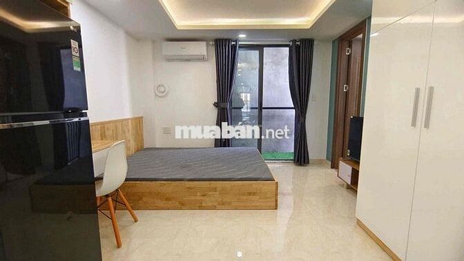 Cho Thuê Căn Hộ 1pn Ban Công Máy Giặt Riêng Thang Máy Full NT Ngay Q3