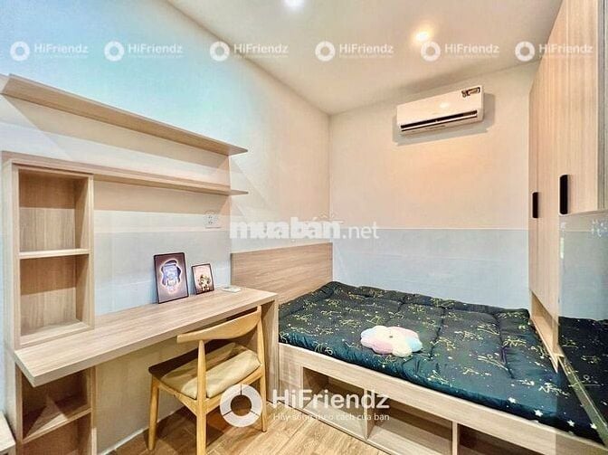 STUDIO FULL NỘI THẤT CAO CẤP CHỈ TÍNH ĐIỆN NƯỚC GẦN AEON TÂN PHÚ