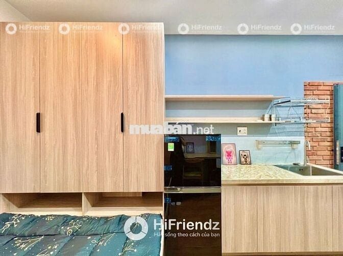 STUDIO FULL NỘI THẤT CAO CẤP CHỈ TÍNH ĐIỆN NƯỚC GẦN AEON TÂN PHÚ