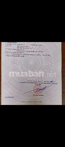 Bán đất mặt đường Lương Chí, Phường Bình Minh, Thị xã Nghi Sơn Th. Hoá