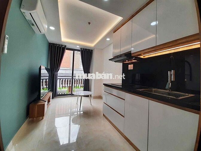 Cho Thuê Căn Hộ 1pn Ban Công Máy Giặt Riêng Thang Máy Full NT Ngay Q3