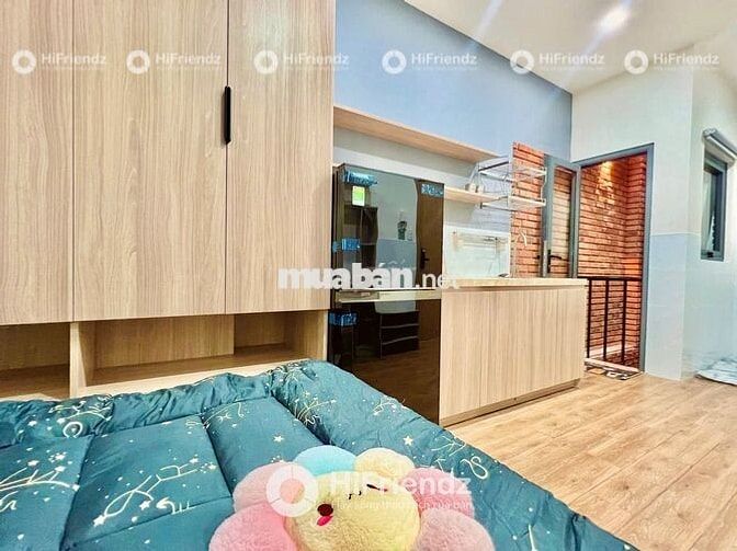 STUDIO FULL NỘI THẤT CAO CẤP CHỈ TÍNH ĐIỆN NƯỚC GẦN AEON TÂN PHÚ