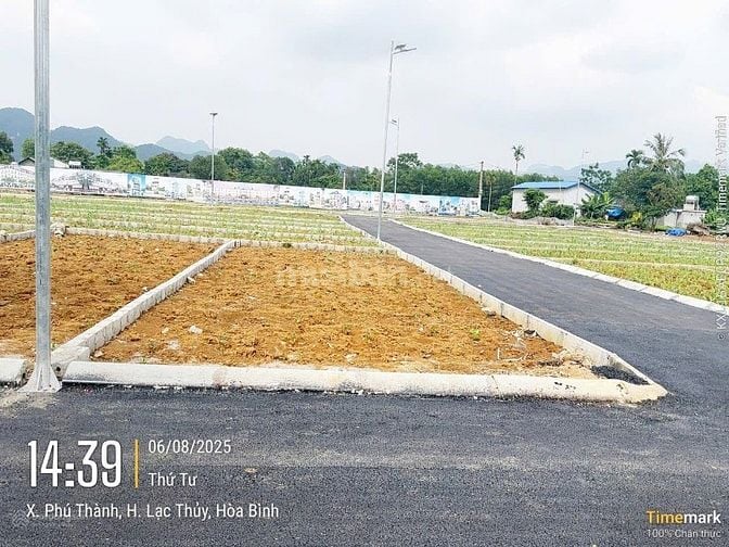 Đất nền thổ cư trung tâm Lạc Thủy Hòa Bình | Giá chỉ từ 580 triệu sinh