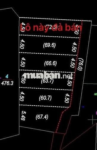 Bán Đất Thổ Cư Phường Hố Nai , Biên Hòa, Đồng Nai chỉ 1toi400