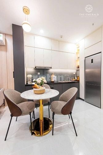 Hot deal! Căn góc The Emerald 68 2PN 2WC ban công lồi,hỗ trợ lãi 5 năm