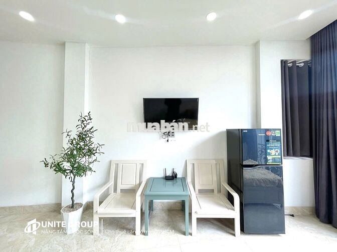 CHO THUÊ PHÒNG FULL NỘI THẤT 35m2 CỬA SỔ LỚN Ở PHÚ NHUẬN GIÁP Q3,Q1