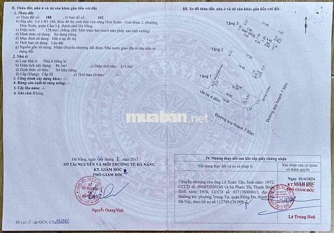 Bán nhà 3 tầng lô góc Thanh Lương 8 & Thanh Lương 12 Giá: 10,9 tỷ