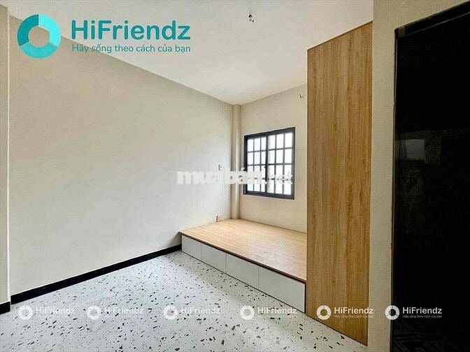 TRỐNG LẠI EM PHÒNG GIÁP Q1, Bthanh, đầy đủ nội thất, sát trung tâm