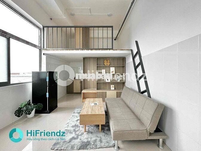 🏠Cho thuê Duplex cao cấp HOÀ BÌNH gác cao cửa sổ trời Full nội thất