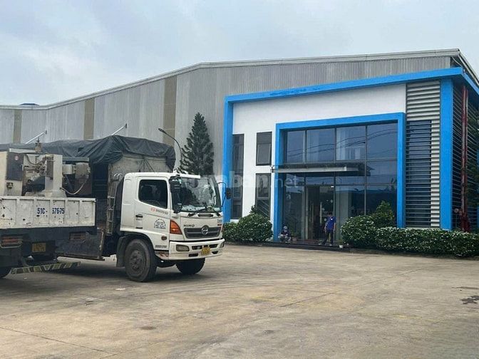 Cho thuê kho xưởng nhuộm 8.000m2, KCN Đức Hòa , Long An, PCCC tự động 