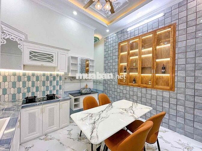 NHÀ MỚI ĐẸP ĐẦY ĐỦ NỘI THẤT KHU DÂN CƯ CỬU LONG